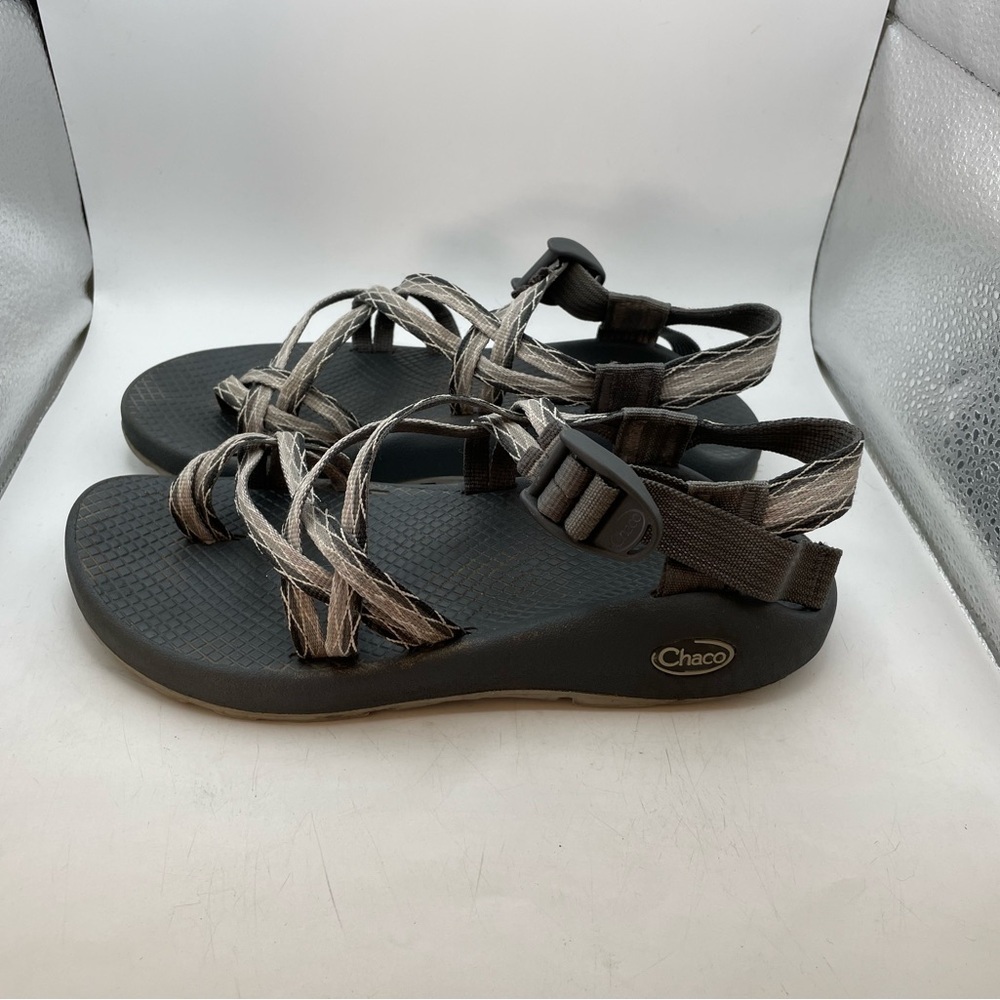 Chaco Zx2 Womens Gray Sandals Size 7